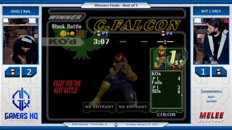 GHQ Weekly 1 15 17 GHQ Kels Fox Vs WIT ORLY Falco SSBM