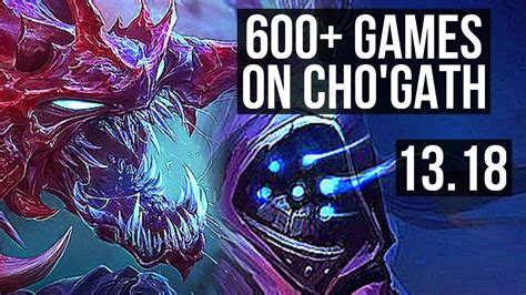 Chogath Vs Jax Top 25m Mastery 600 Games 5310 Na