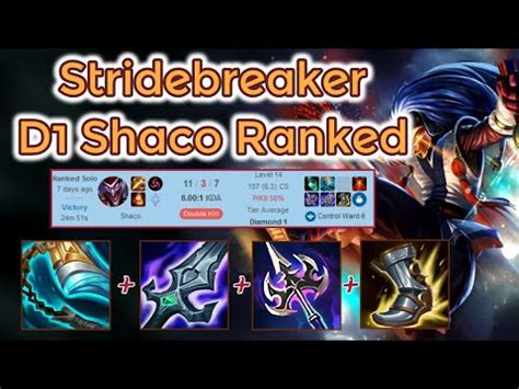 Stridebreaker Shaco Ranked S Shaco To Master League Of Legends