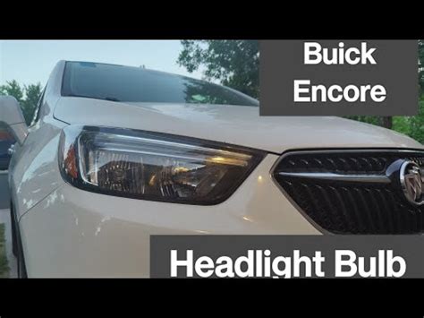 How To Install A Headlight Bulb In A Buick Encore Chevy Trax 2019