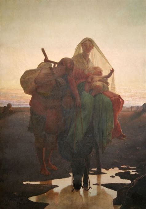 Fuga para o Egito 1881 Almeida Júnior Museu Nacional de Belas Artes