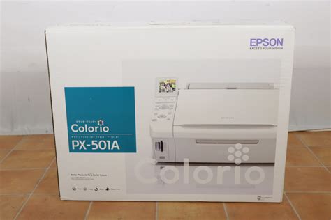 Yahooオークション 【 新品 未開封品 】epson Colorio Px 501a エ