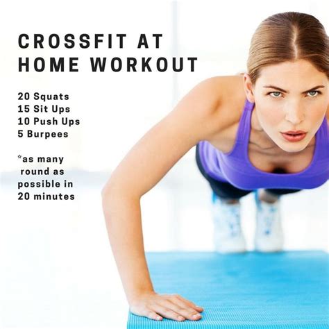 Want some no equipment CrossFit workout Try this CrossFi