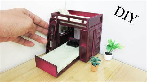 Trundle Bed How To Make Realistic Miniature Furniture Dollhouse