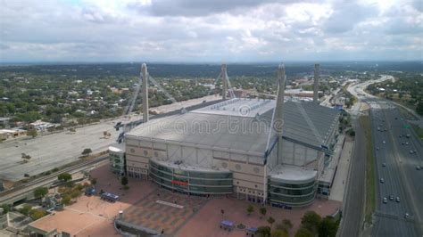 Alamodome Stadium in San Antonio Texas from Above - SAN ANTONIO, UNITED ...