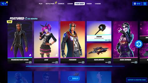 Was Ist Im Fortnite Item Shop 30 Oktober 2021 Frankensteins Braut