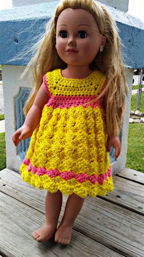 Diamond Doll Dress Crochet Pattern By Crafting Friends Designs