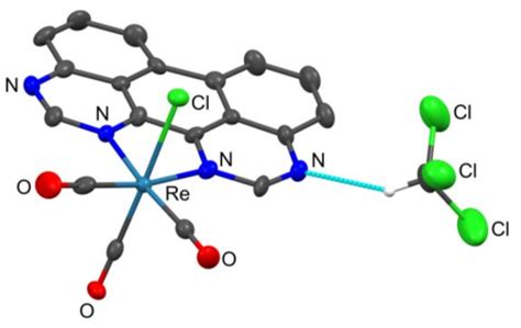 Molecular Structure Of 3·chcl3 As Determined By Scxrd Analysis Showing Download Scientific