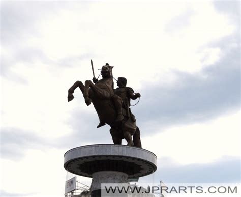 Statues In Skopje, Macedonia - Historical Photos And Videos.