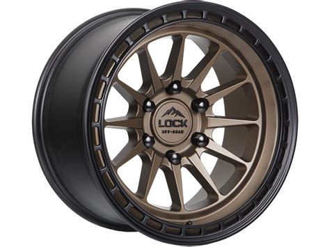 Lock Off Road Bronze Baja Wheels Realtruck