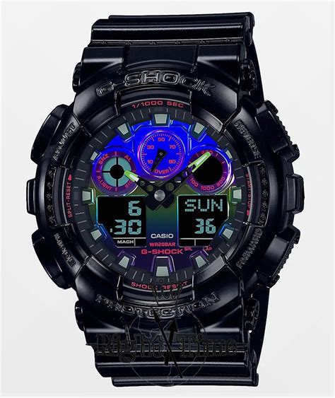 G Shock Rainbow Gamer Black Ga Rgb A Casio G Shock Wrist Watch