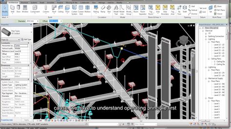 Revit Mep Electrical Lod400 Model Youtube