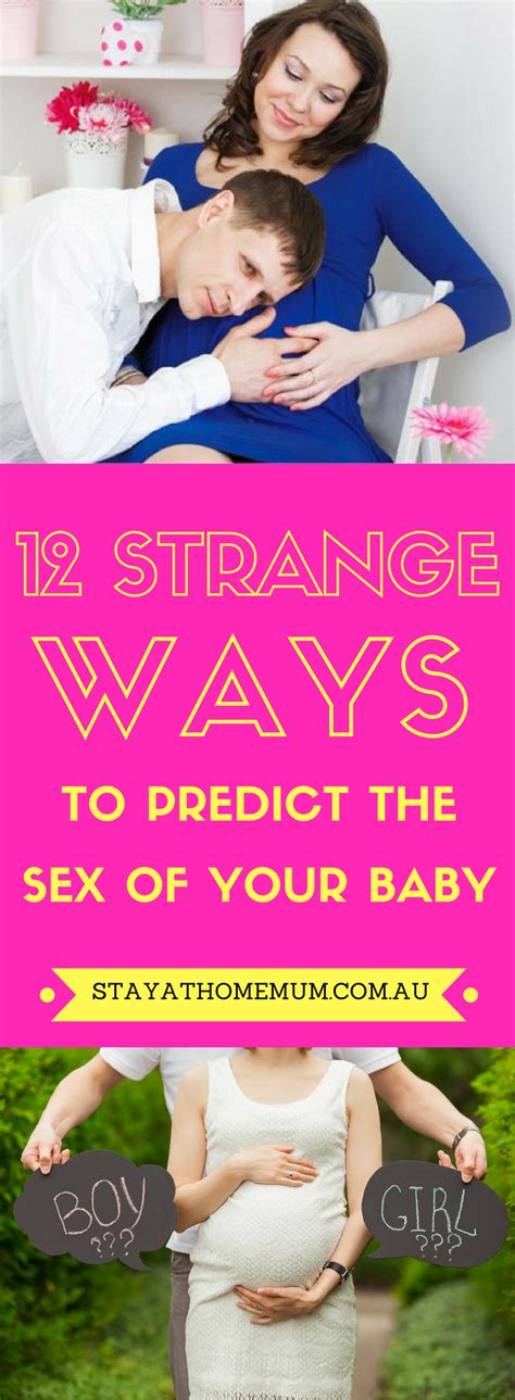 Strange Ways To Predict The Sex Of Your Baby