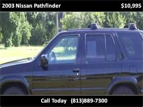 2003 Nissan Pathfinder Used Cars Tampa FL YouTube