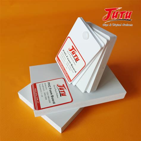 Jutu Vandal Proof Pvc Free Foam Board White Plastic Sheet For