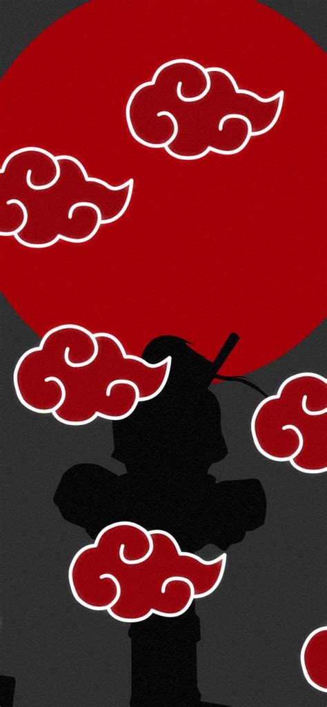 Akatsuki Cloud Iphone Wallpaper