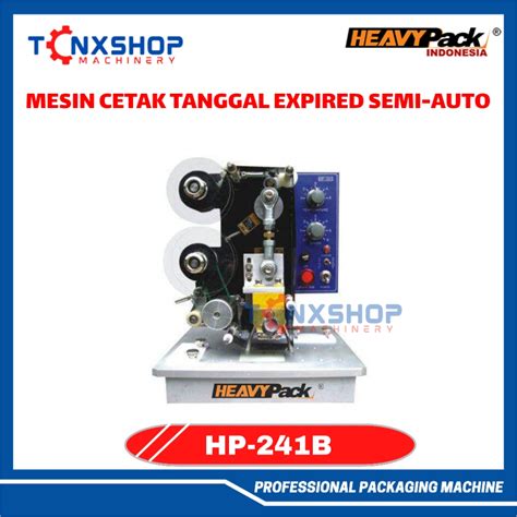 Jual Mesin Cetak Tanggal Kadaluarsa Expired Date Semiauto Hp B