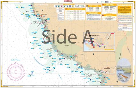 Horseshoe Beach to Keaton Beach Inshore Fishing Chart 89F