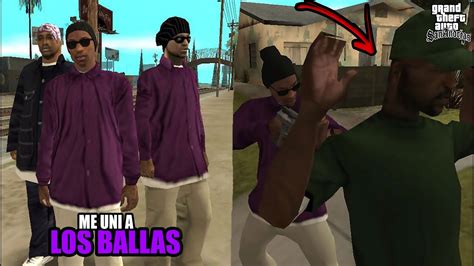 Nunca Unas A Cj A Los Ballas En El GTA San Andreas Creepypasta