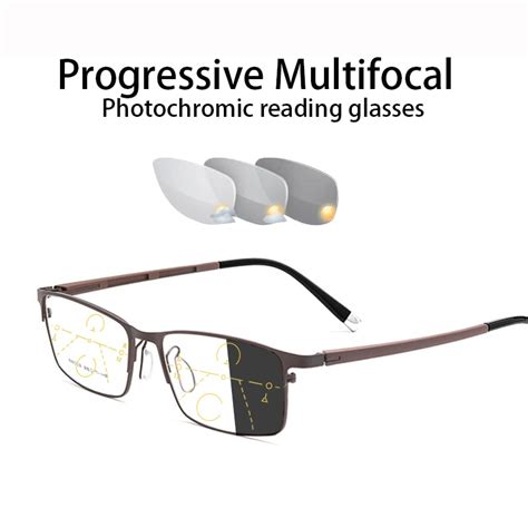 Progressive Multifocal Universal Men Presbyopic Glasses Ultra Light