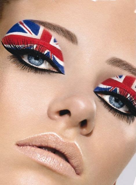 The British Flag On The Eye Makeup Daniel Sandler Website