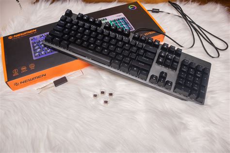 Bàn phím cơ Newmen GE R Brown switch USB Hot swap