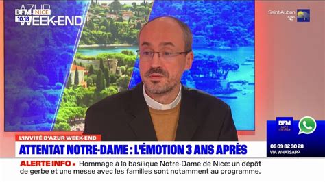 Basilique Notre Dame à Nice trois ans après l attentat père Franklin