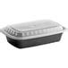 Choice White Round Microwavable Container W Lid Oz