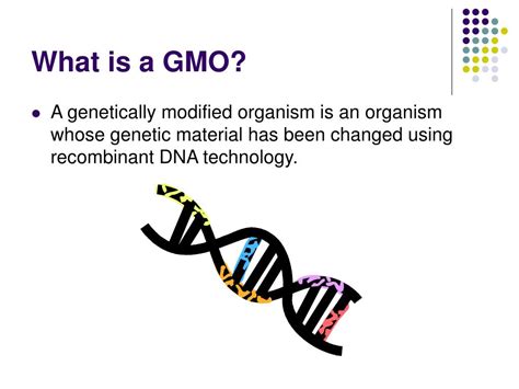 Ppt Genetically Modified Organisms Gmo Powerpoint Presentation Id167191