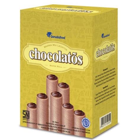 Jual Chocolatos Wafer Roll Kemasan Box Pcs X Gr Shopee Indonesia