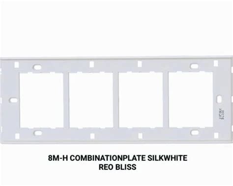 Havells 8m H Combinationplate Silkwhite Reo Bliss Finish Type Glossy At Rs 100piece In Morena