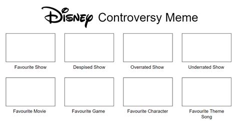 My Disney Controversy Meme Template By Fortnigames20 On Deviantart