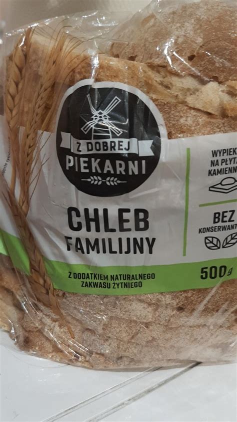 Chleb familijny Z Dobrej Piekarni kalórie kJ a nutričné hodnoty