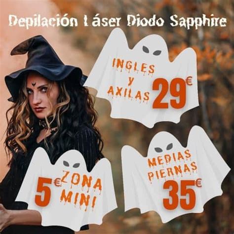 Depilación Láser Halloween Clínica Imágen Sevilla