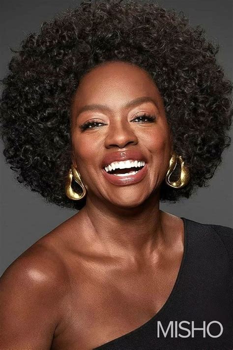 Viola Davis Statement Hoops L Statement Earrings Viola Davis Black