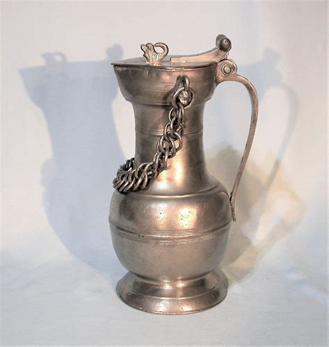 Proantic Large Pitter Wine Pitcher Channe Geneva Circa