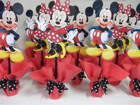 Minni Y Mickey Mouse Ideas Para Tus Eventos Mickey Centerpiece