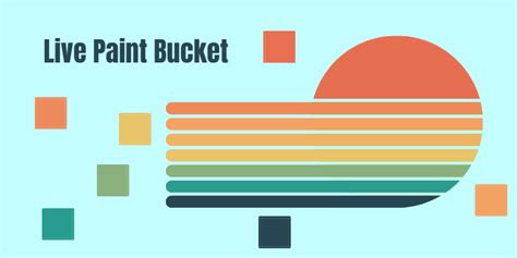 How to Use Live Paint Bucket Tool in Adobe Illustrator