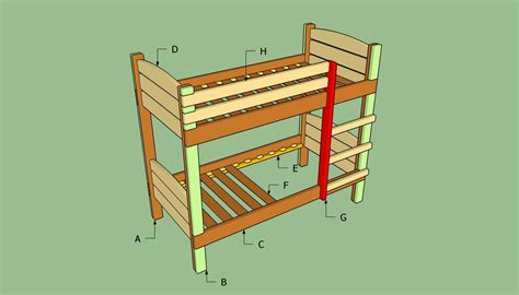 Bunk Bed Schematics