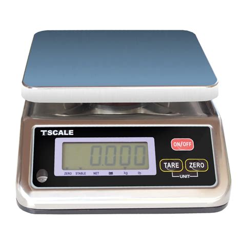 Balanza De Acero Inoxidable T Scale S29B De 6 Kilos Balanzas