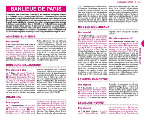 Guide Du Routard Restos And Bistrots De Paris Et Proche Banlieue 202