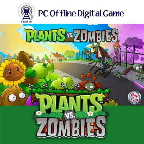 Digital Pc Offline Game Plants Vs Zombies Game Of The Year Official Edition English Version