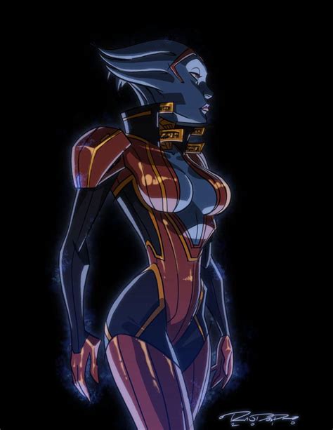 Mass Effect 2samara By Kharyrandolph On Deviantart Mass Effect