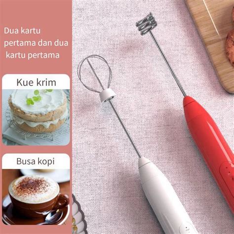 Jual Cohesion Mini Hand Mixer Mini Alat Kocok Telur Elektrik Pengaduk