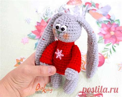 PDF Зайка в свитере крючком. FREE crochet pattern; Аmigurumi animal ...