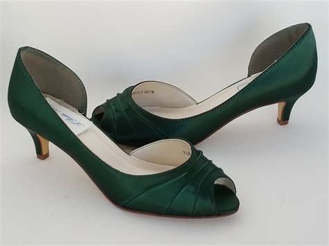 Green Wedding Shoes Green Bridal Shoes Or Pick From 100 Colors Etsy