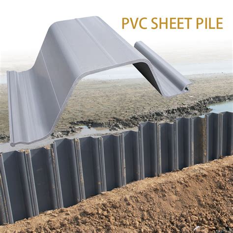 High Standard Impact Uv Resistence Pvc Sheet Pile Plastic Vinyl Sheet