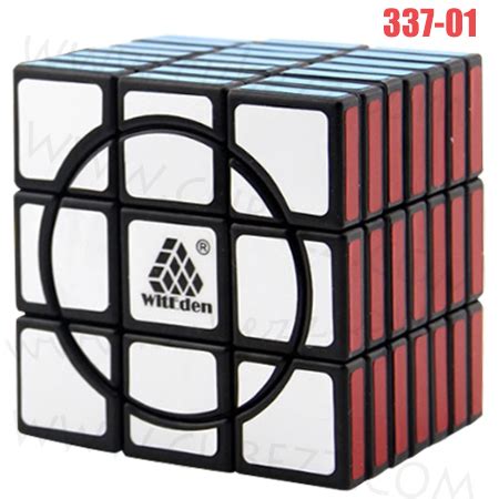 WitEden Super 3x3x7 Cube Version 01 Black 3x3x6 Up Cubezz