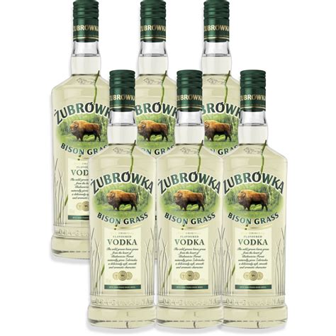 Vodka Zubr Wka Bison Grass The Original Flavoured Ml X U Borrachines