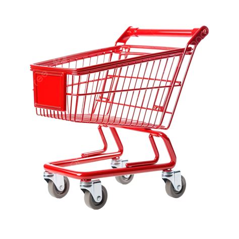 Red Shopping Cart Art Artwork Background Png Transparent Image And